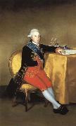 Francisco Goya Count of Altamira oil painting artist